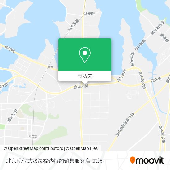 北京现代武汉海福达特约销售服务店地图