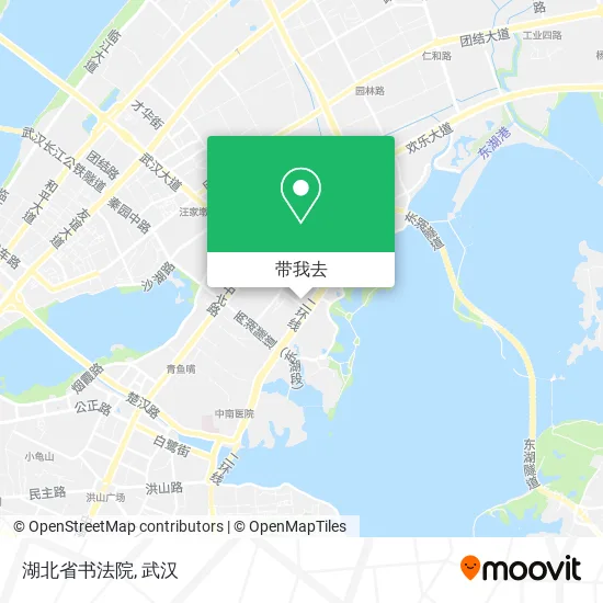 湖北省书法院地图