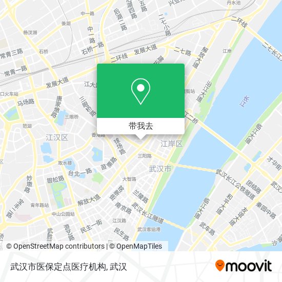 武汉市医保定点医疗机构地图