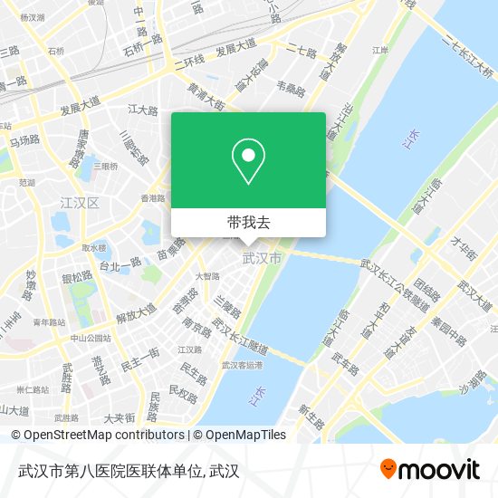 武汉市第八医院医联体单位地图