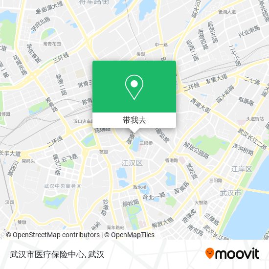 武汉市医疗保险中心地图