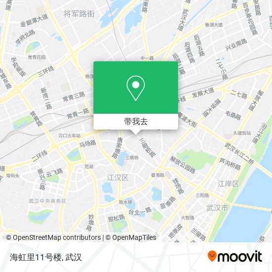 海虹里11号楼地图