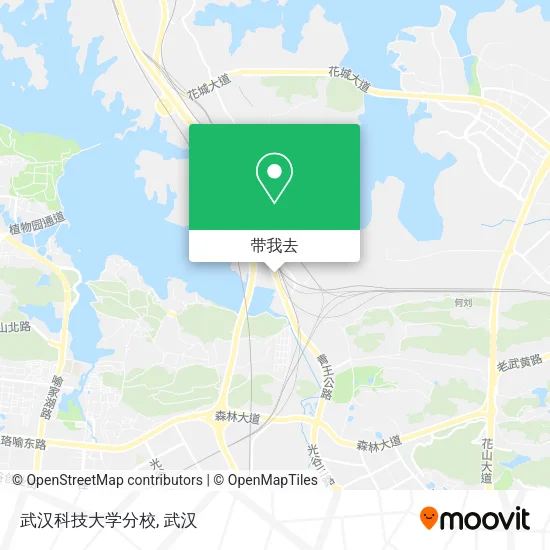 武汉科技大学分校地图