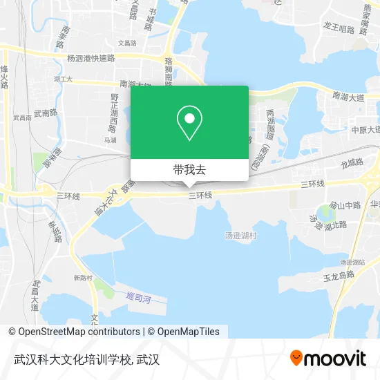 武汉科大文化培训学校地图