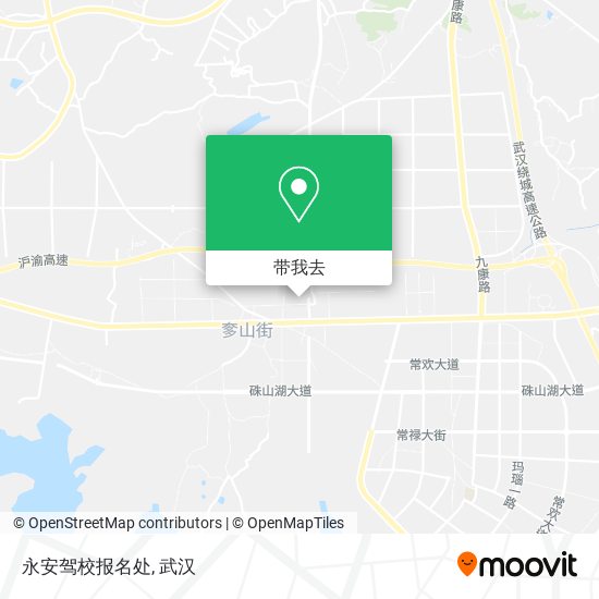 永安驾校报名处地图