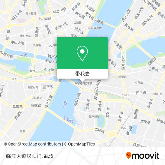 临江大道汉阳门地图