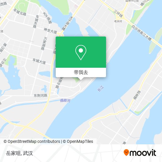 岳家咀地图