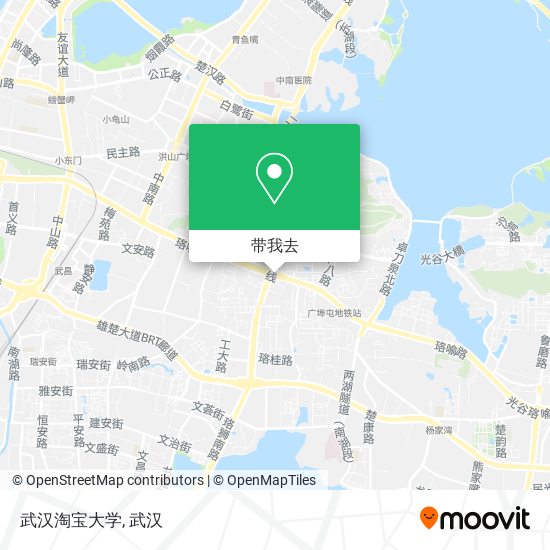 武汉淘宝大学地图