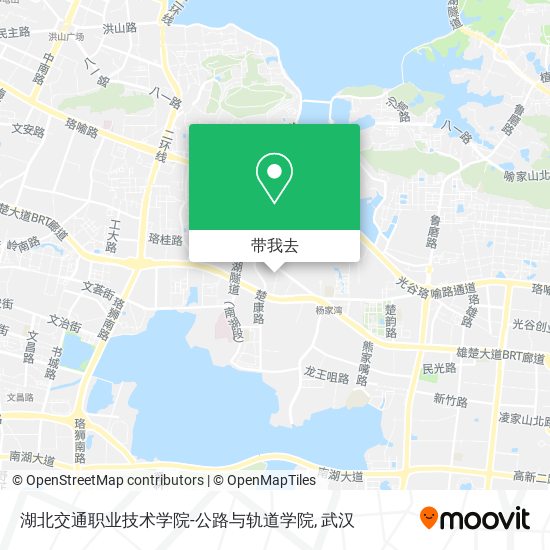 湖北交通职业技术学院-公路与轨道学院地图