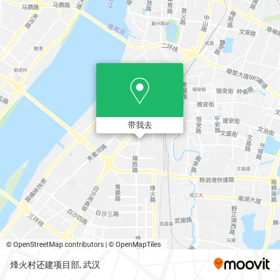 烽火村还建项目部地图