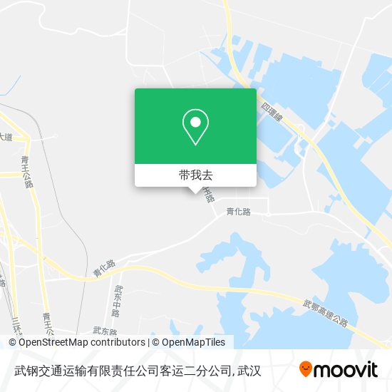 武钢交通运输有限责任公司客运二分公司地图