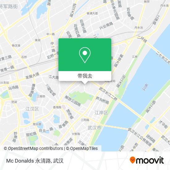 Mc Donalds 永清路地图