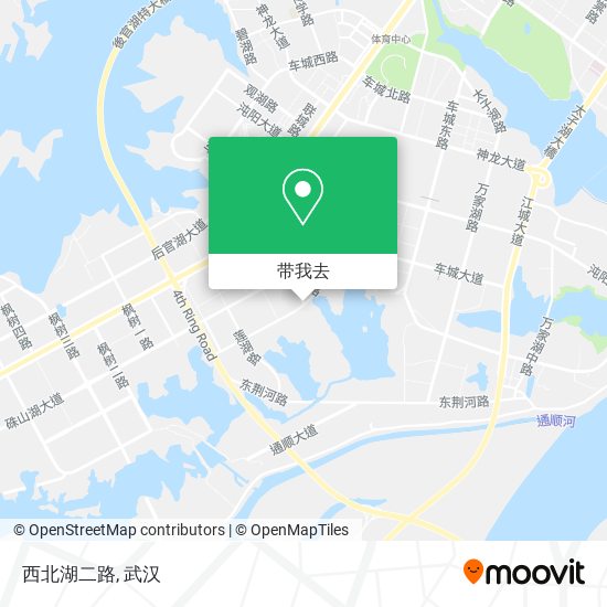 西北湖二路地图