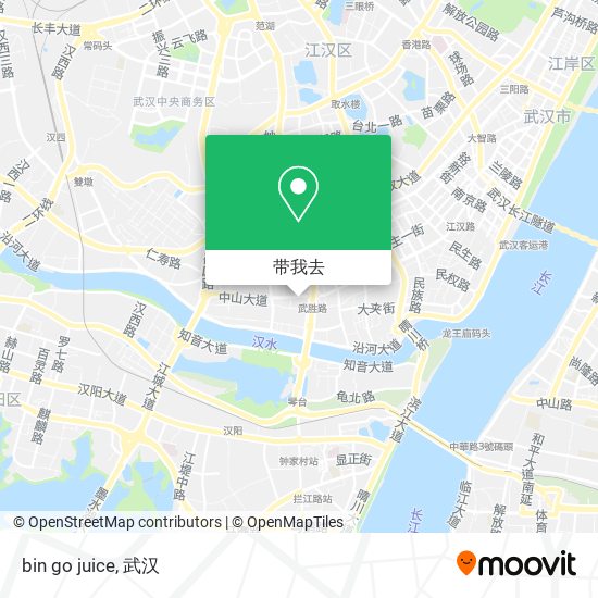 bin go  juice地图