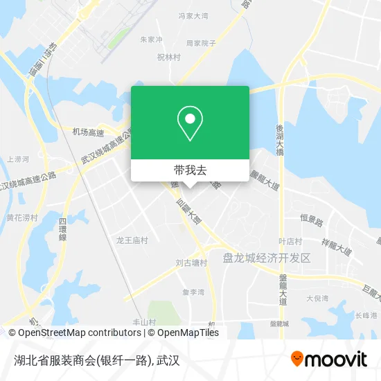 湖北省服装商会(银纤一路)地图
