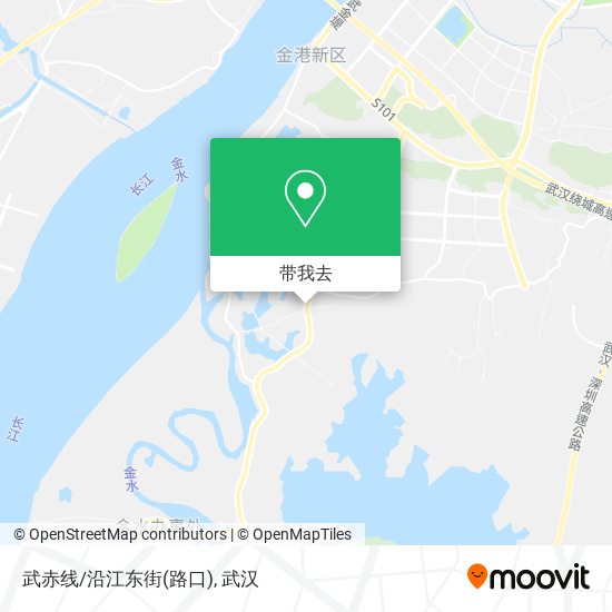 武赤线/沿江东街(路口)地图