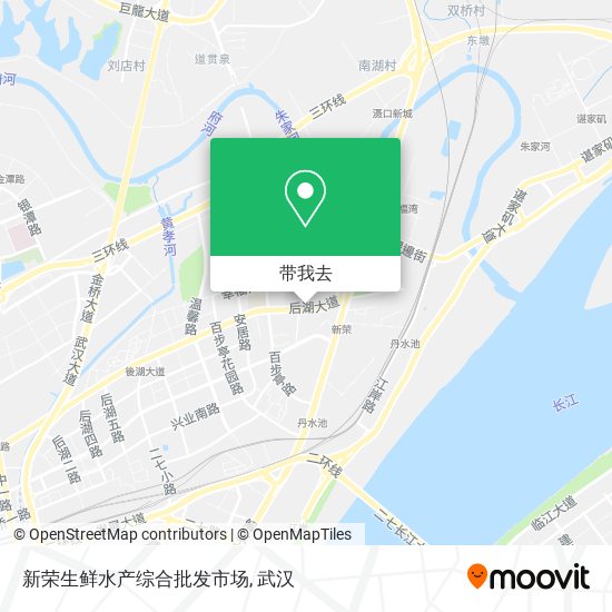 新荣生鲜水产综合批发市场地图