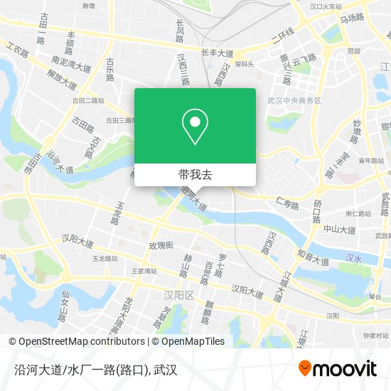 沿河大道/水厂一路(路口)地图