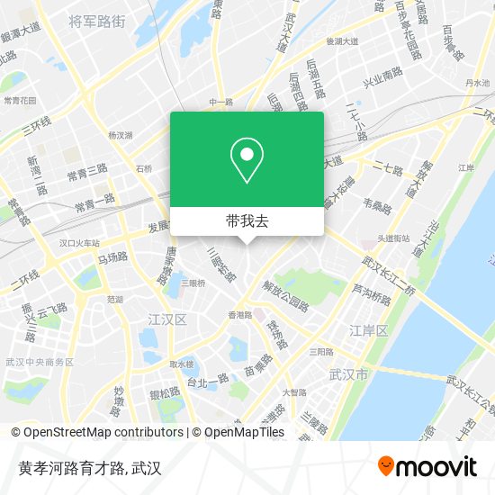 黄孝河路育才路地图