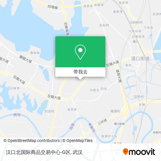 汉口北国际商品交易中心-G区地图