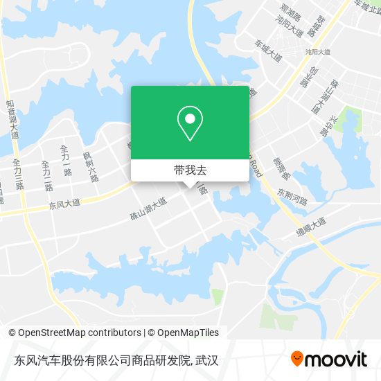 东风汽车股份有限公司商品研发院地图