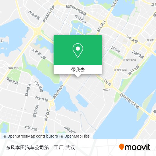 东风本田汽车公司第二工厂地图