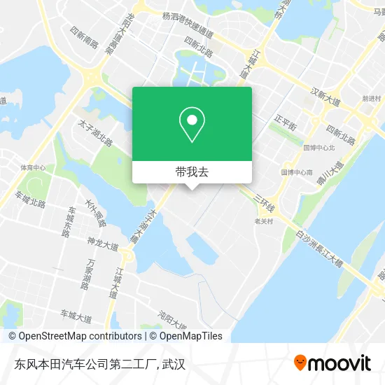 东风本田汽车公司第二工厂地图
