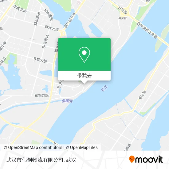 武汉市伟创物流有限公司地图