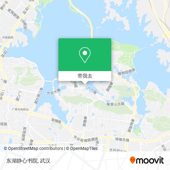 东湖静心书院地图