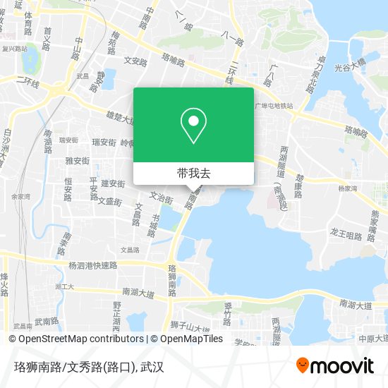 珞狮南路/文秀路(路口)地图