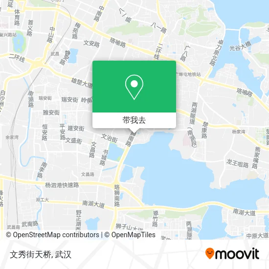 文秀街天桥地图