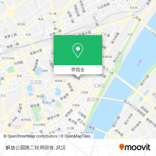 解放公园路二轻局宿舍地图
