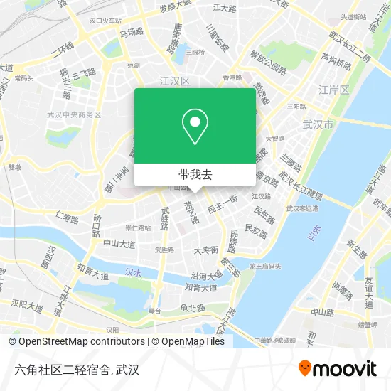 六角社区二轻宿舍地图