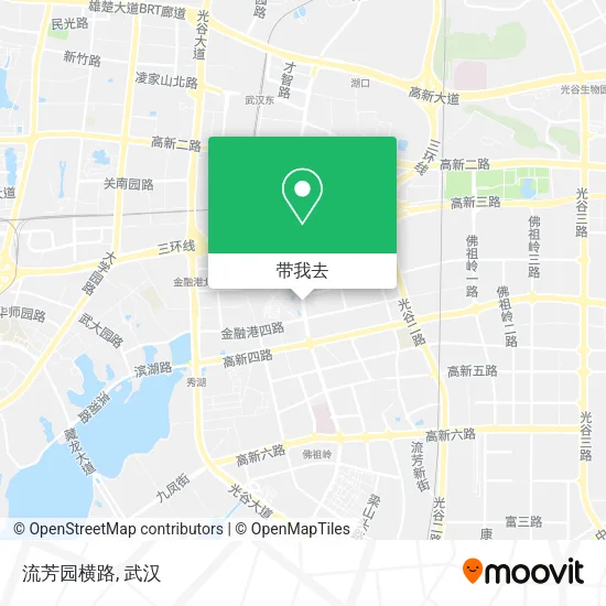流芳园横路地图