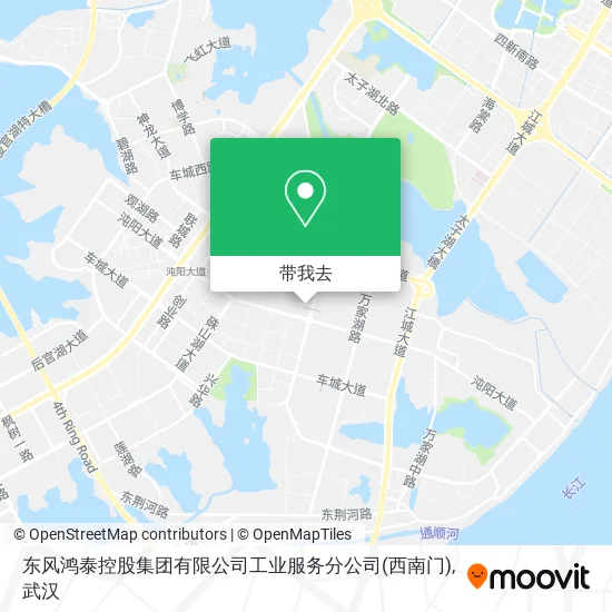 东风鸿泰控股集团有限公司工业服务分公司(西南门)地图
