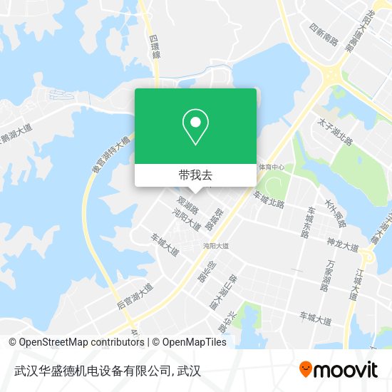 武汉华盛德机电设备有限公司地图