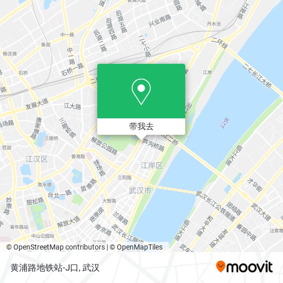 黄浦路地铁站-J口地图