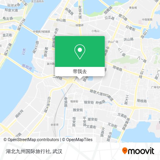 湖北九州国际旅行社地图