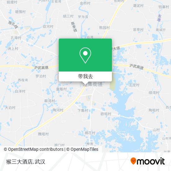 猴三大酒店地图