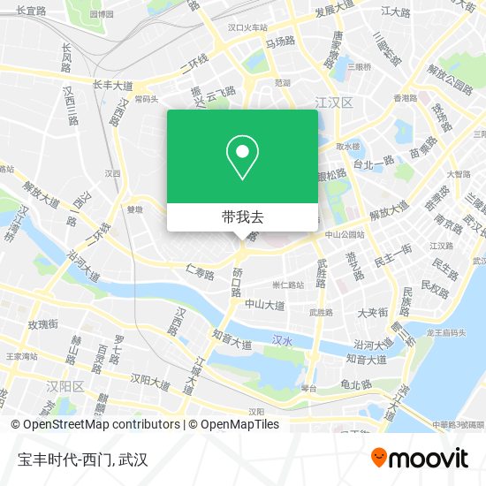 宝丰时代-西门地图