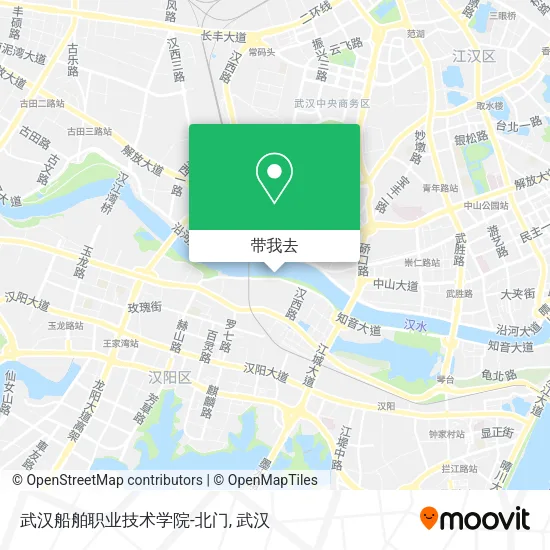 武汉船舶职业技术学院-北门地图