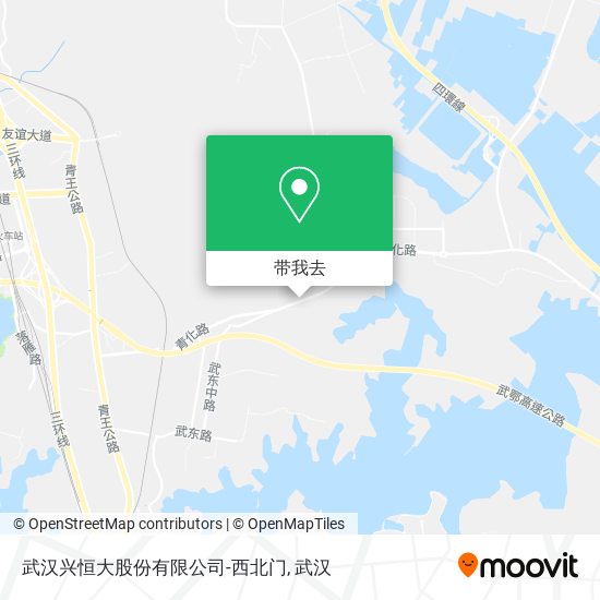 武汉兴恒大股份有限公司-西北门地图