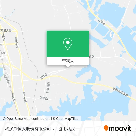 武汉兴恒大股份有限公司-西北门地图