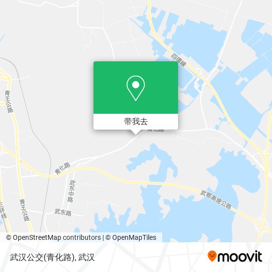 武汉公交(青化路)地图