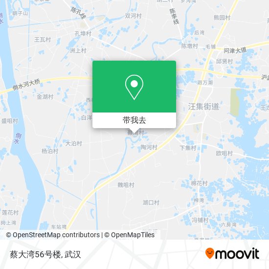 蔡大湾56号楼地图