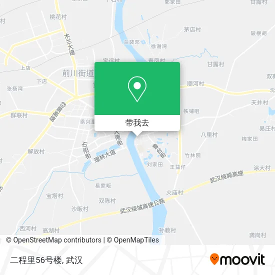 二程里56号楼地图