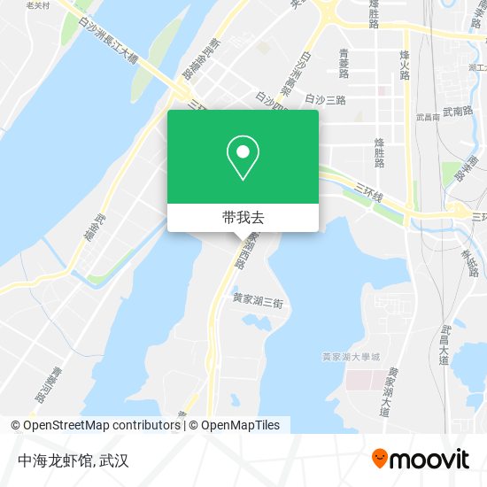 中海龙虾馆地图