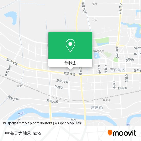 中海天力轴承地图