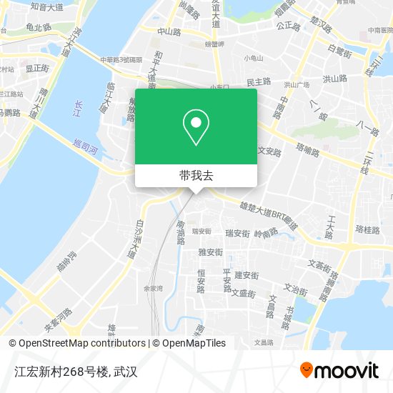 江宏新村268号楼地图