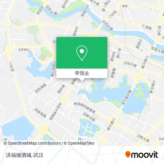 洪福烟酒城地图